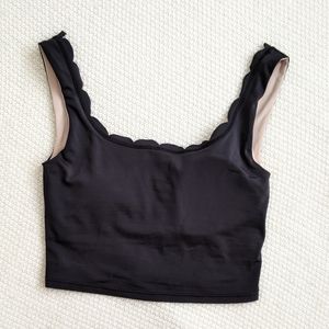 Kortni Jeane Scalloped Top